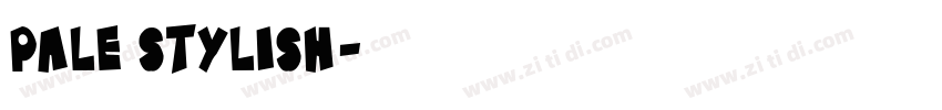Pale Stylish字体转换